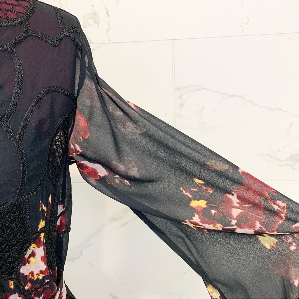 NWT Reiss Rakel Floral Mini Dress 2NWT - Picture 12 of 16
